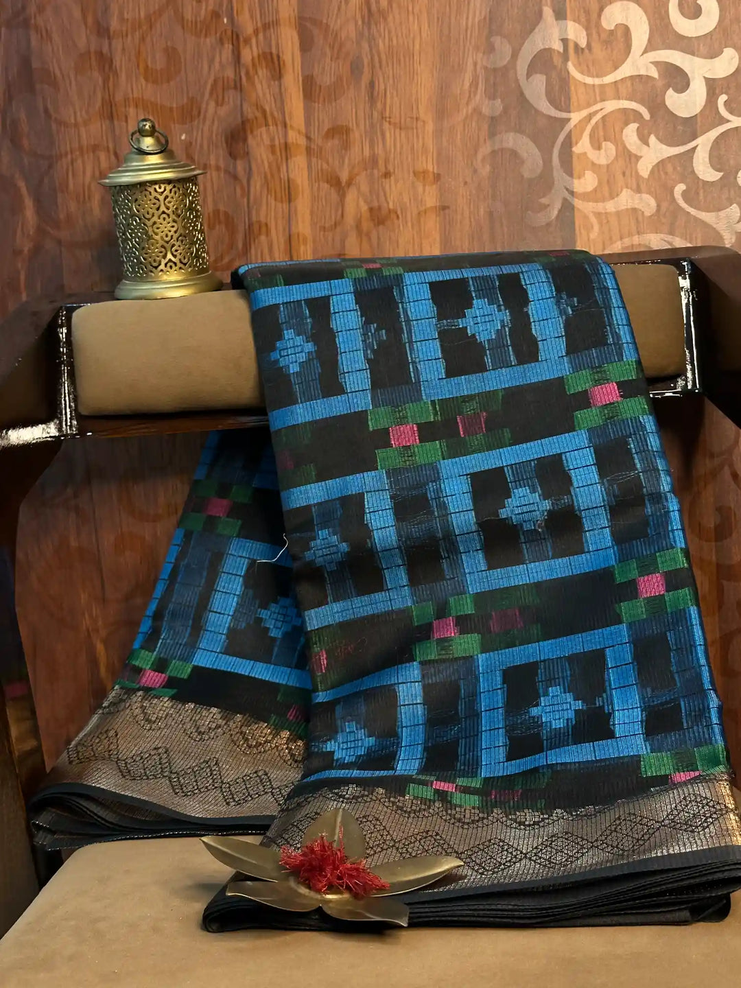 Traditional Jacquard Weave Softsilk Banarasi Saree