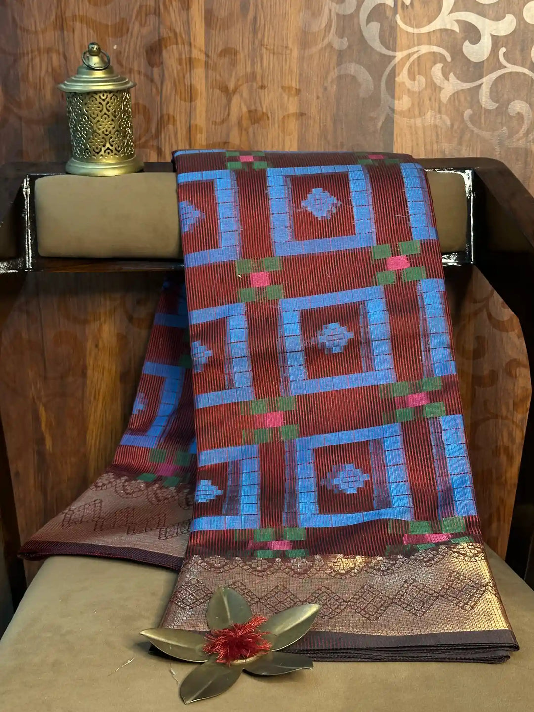Traditional Jacquard Weave Softsilk Banarasi Saree