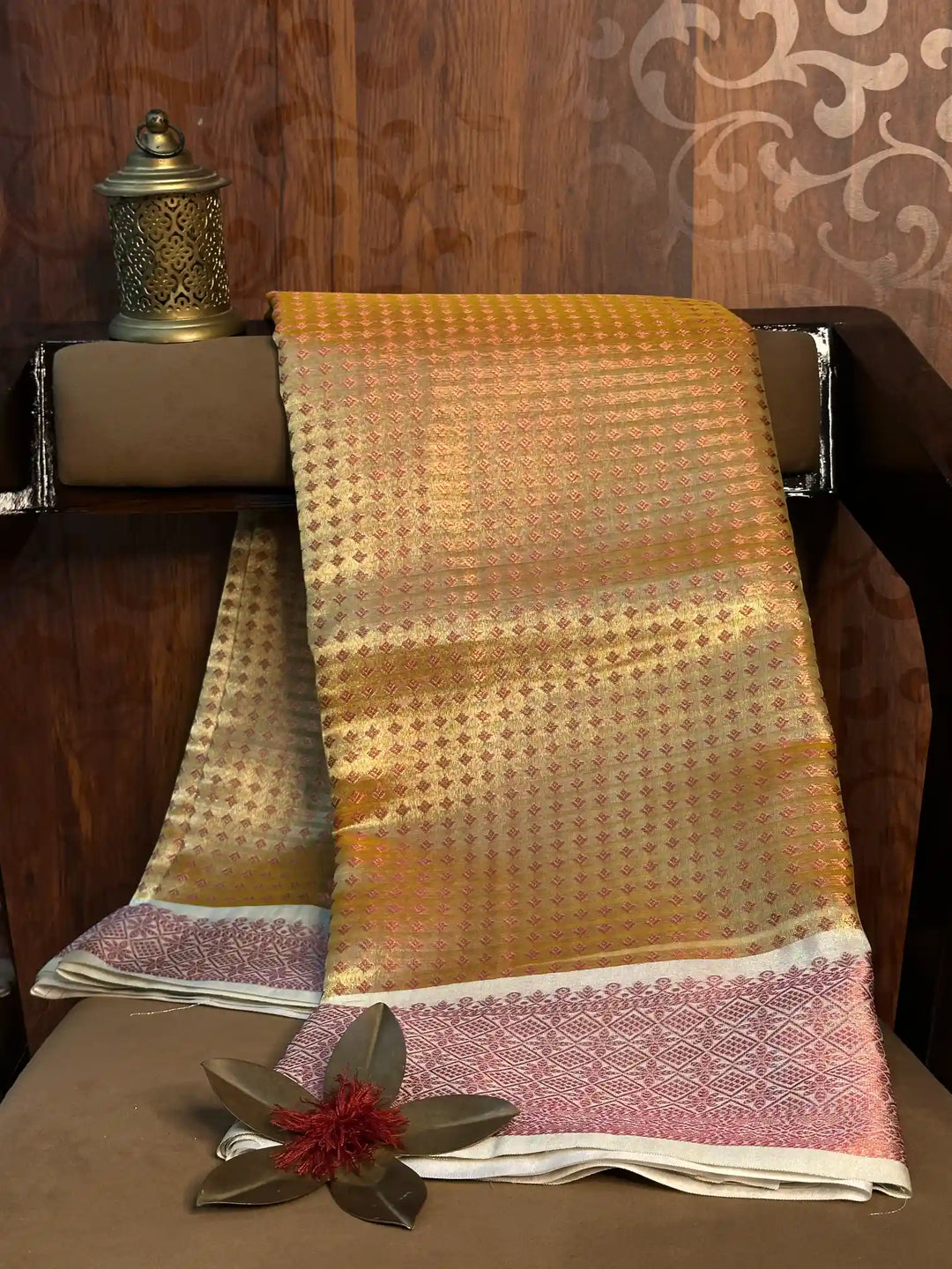 Traditional Jacquard Weave Softsilk Banarasi Saree