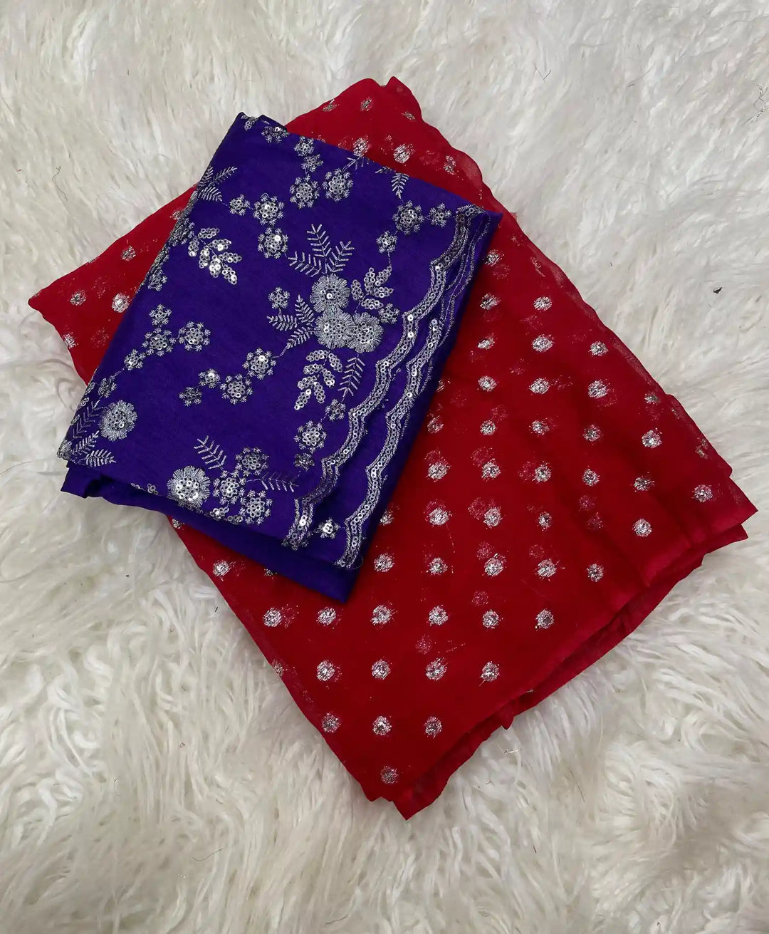 Premium Georgette Banarasi Silk Saree