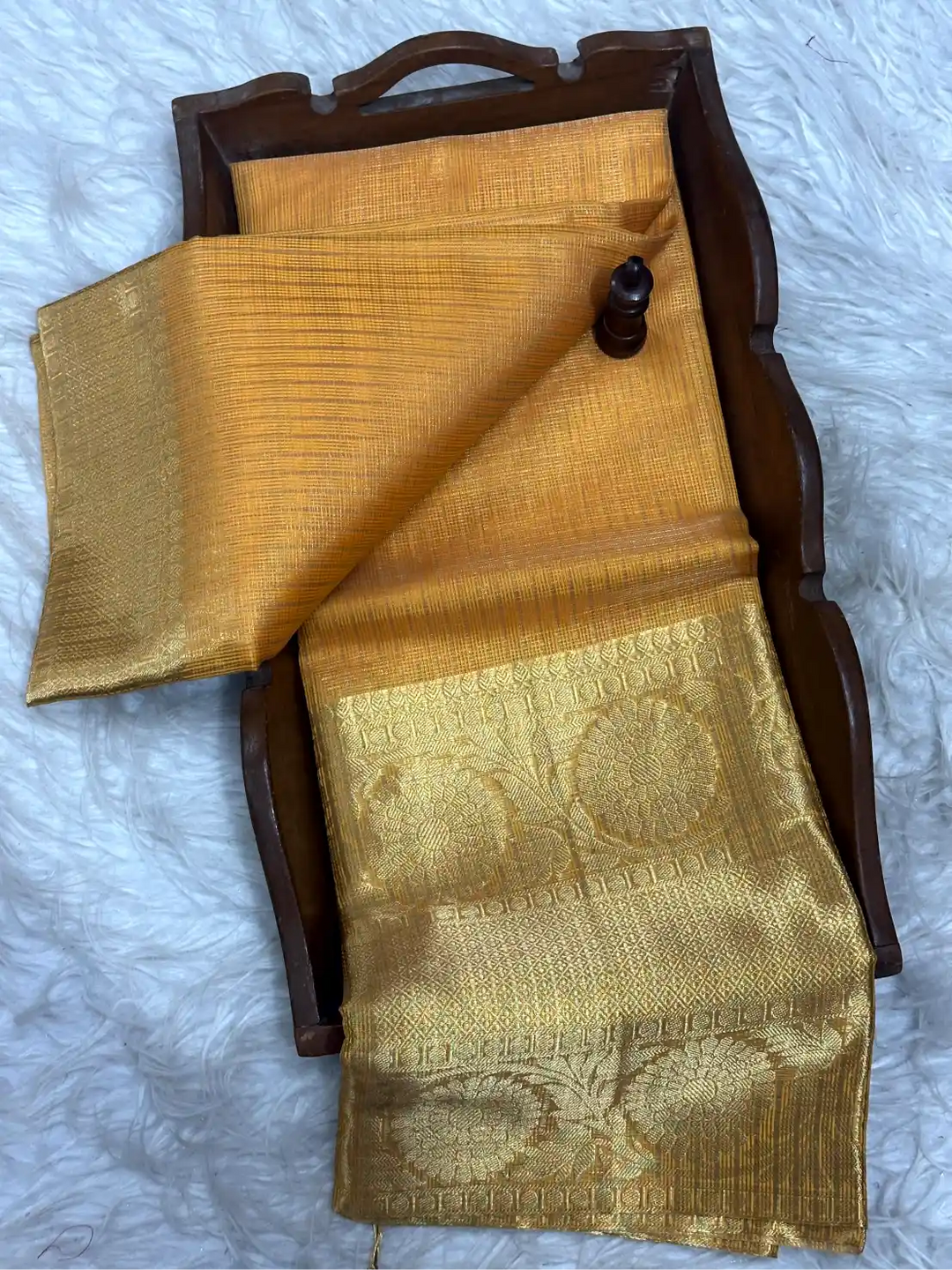 Zari Border Weave Traditional Banarasi Saree