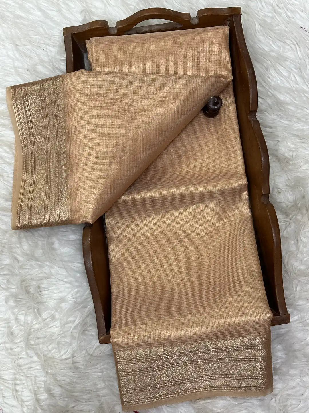 Zari Border Weave Traditional Banarasi Saree