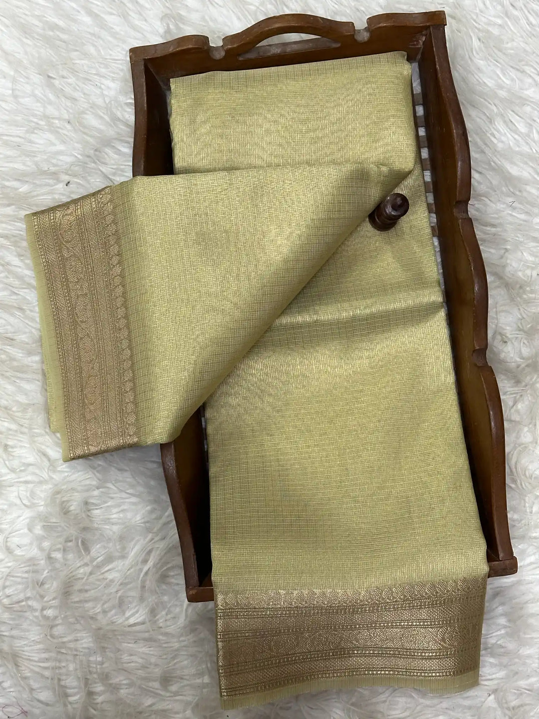 Zari Border Weave Traditional Banarasi Saree