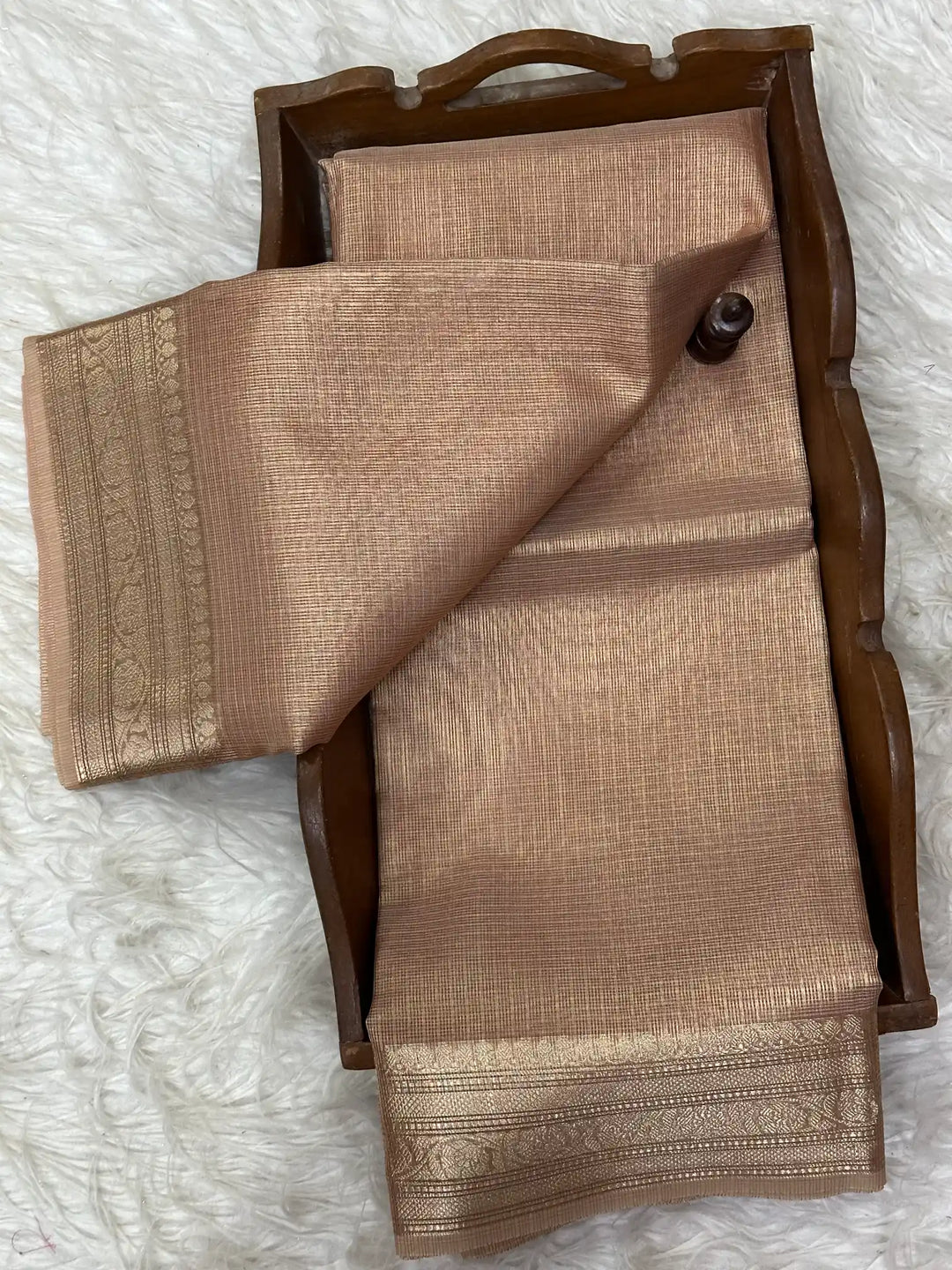 Zari Border Weave Traditional Banarasi Saree
