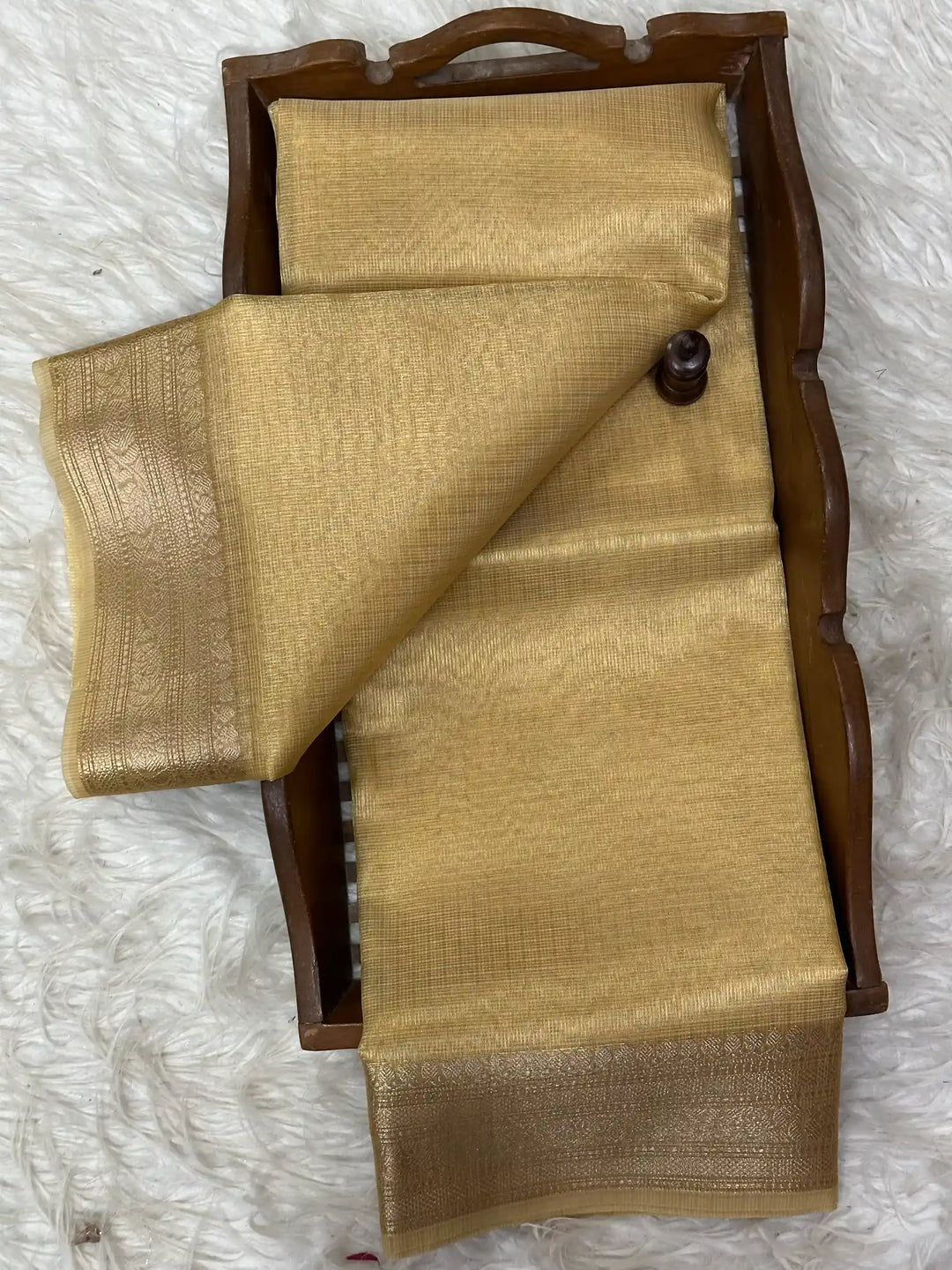 Zari Border Weave Traditional Banarasi Saree