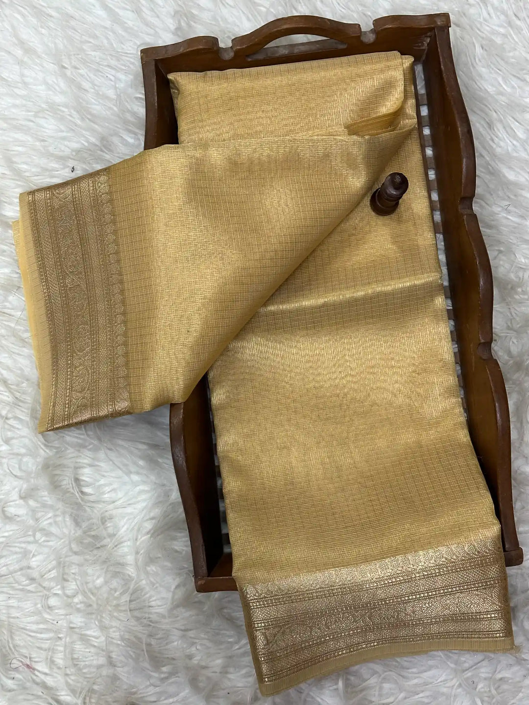 Zari Border Weave Traditional Banarasi Saree