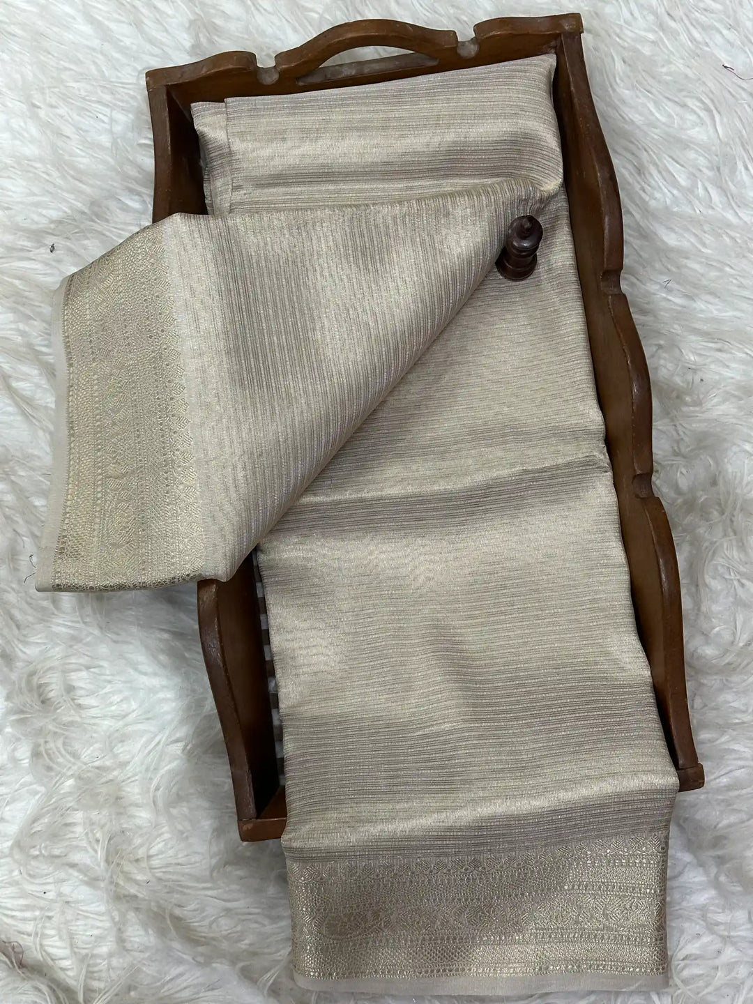 Zari Border Weave Traditional Banarasi Saree