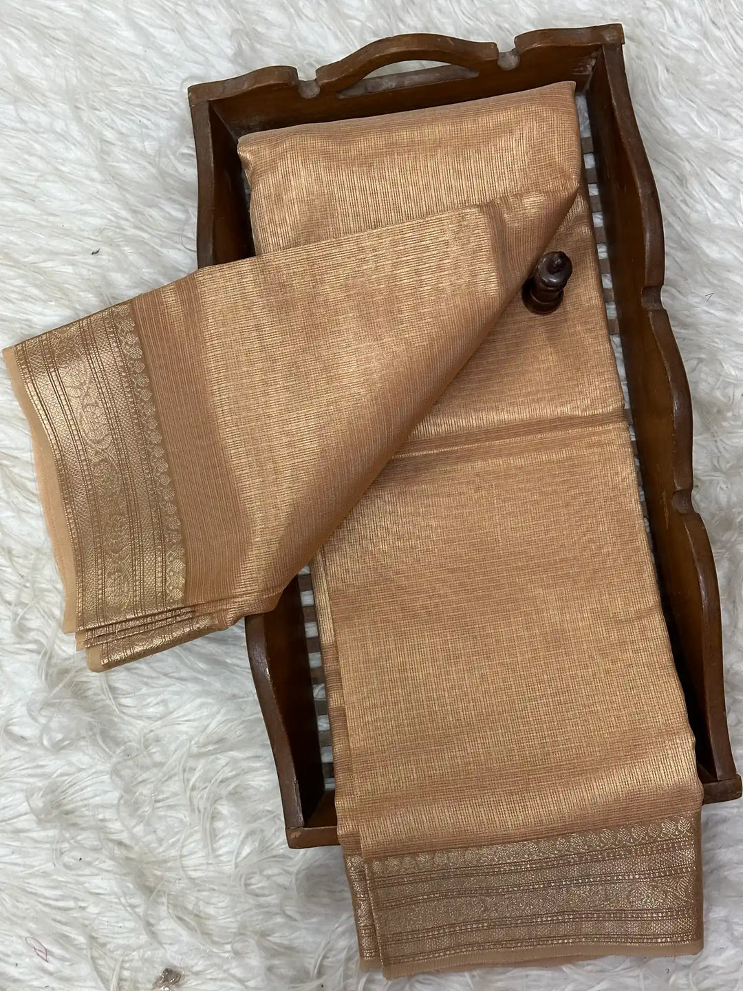 Zari Border Weave Traditional Banarasi Saree
