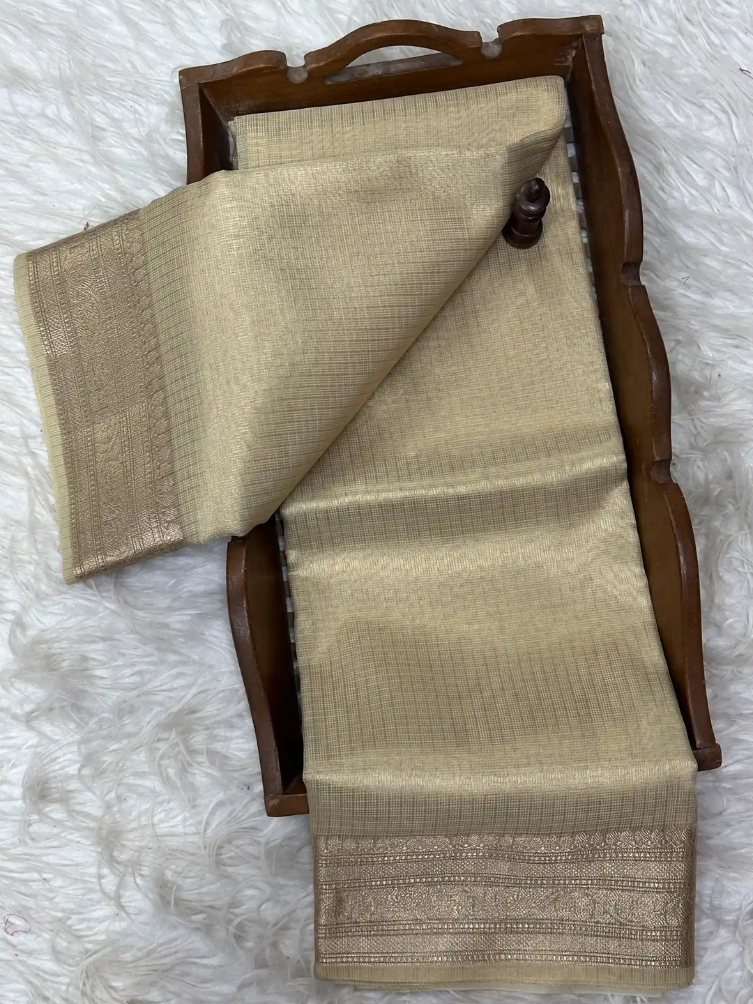 Zari Border Weave Traditional Banarasi Saree