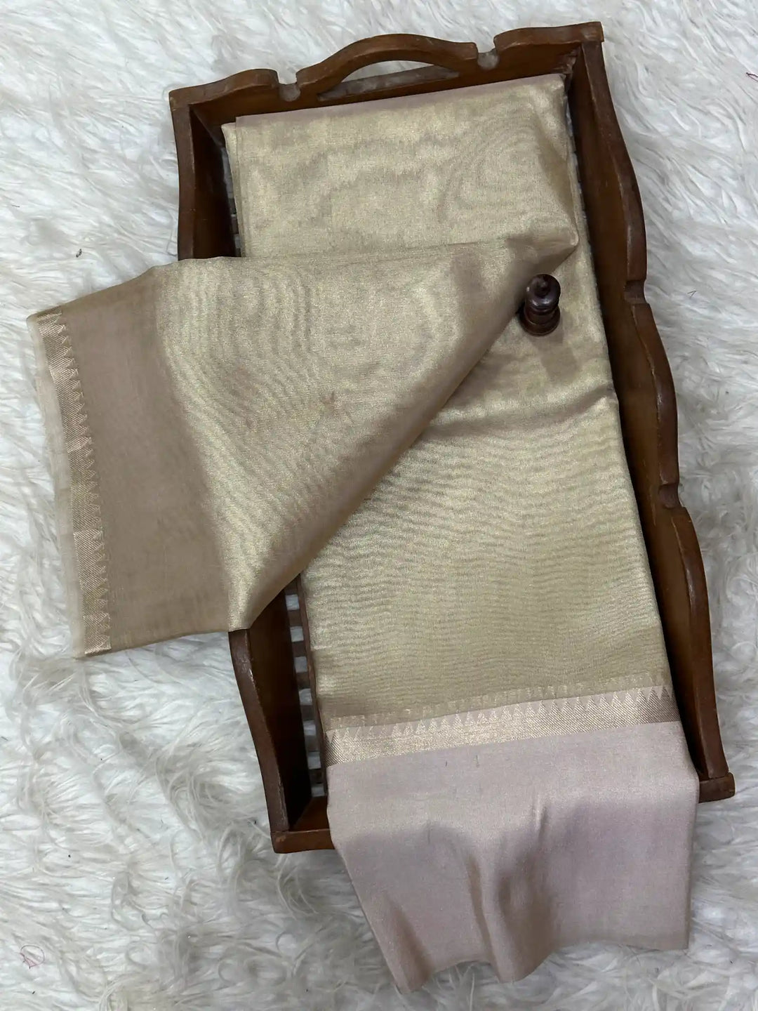 Zari Border Weave Traditional Banarasi Saree