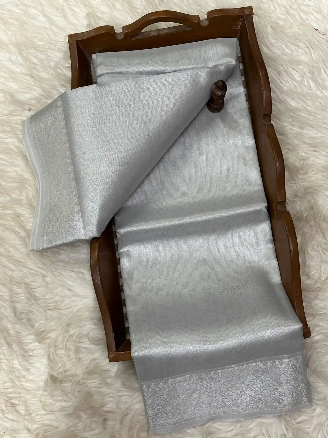 Zari Border Weave Traditional Banarasi Saree