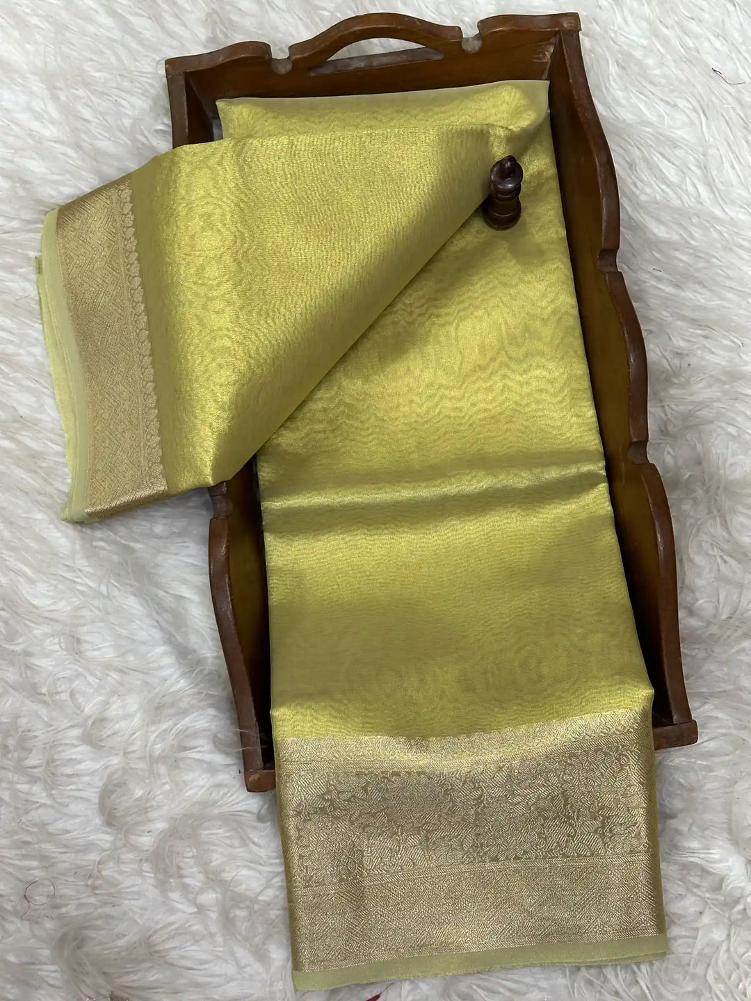 Zari Border Weave Traditional Banarasi Saree