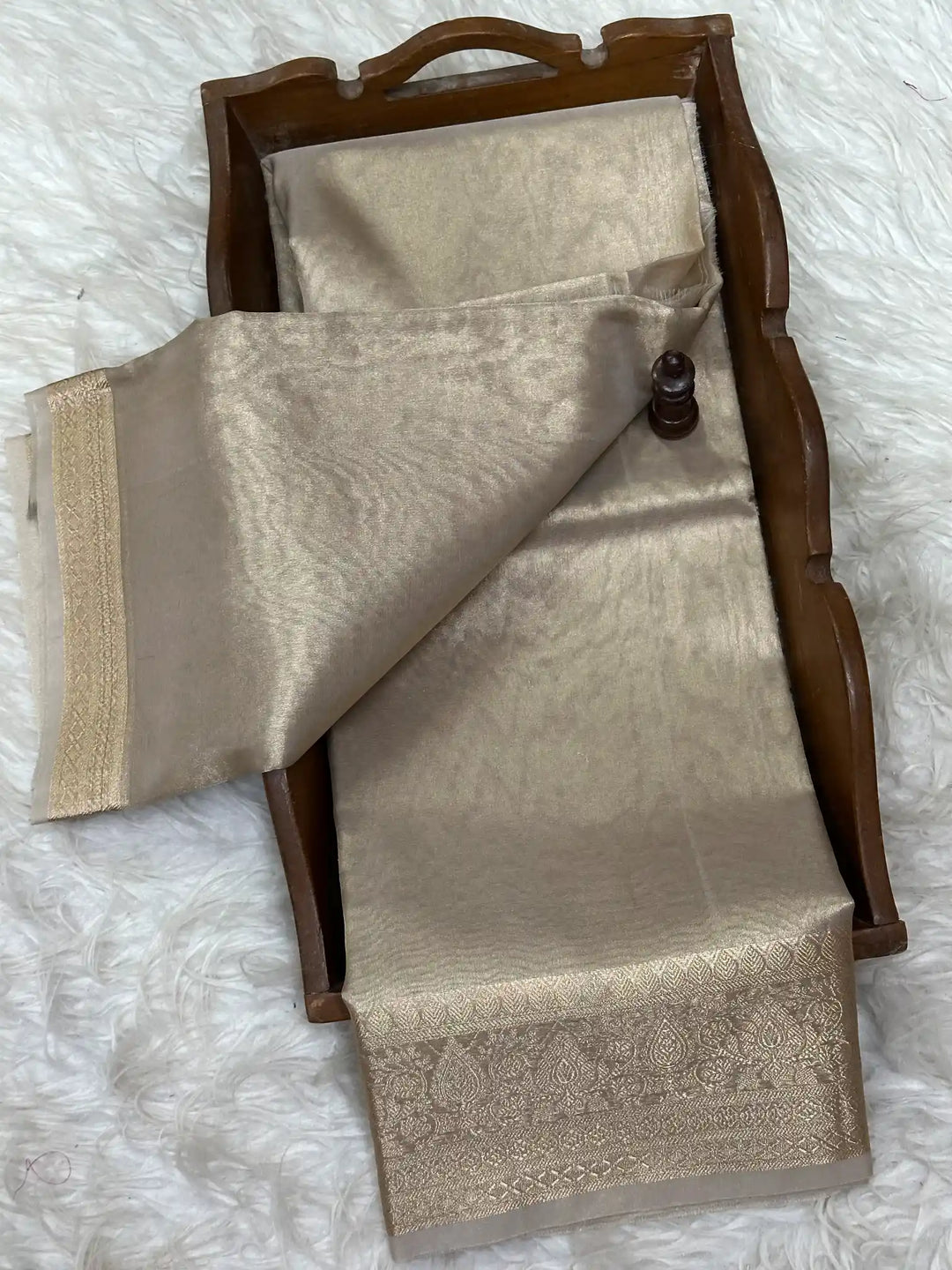 Zari Border Weave Traditional Banarasi Saree