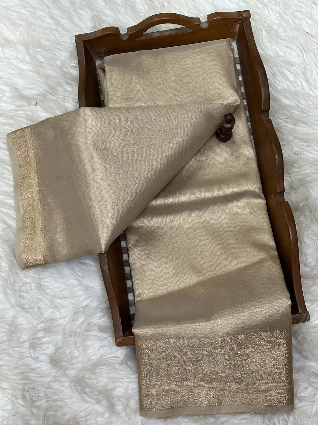 Zari Border Weave Traditional Banarasi Saree