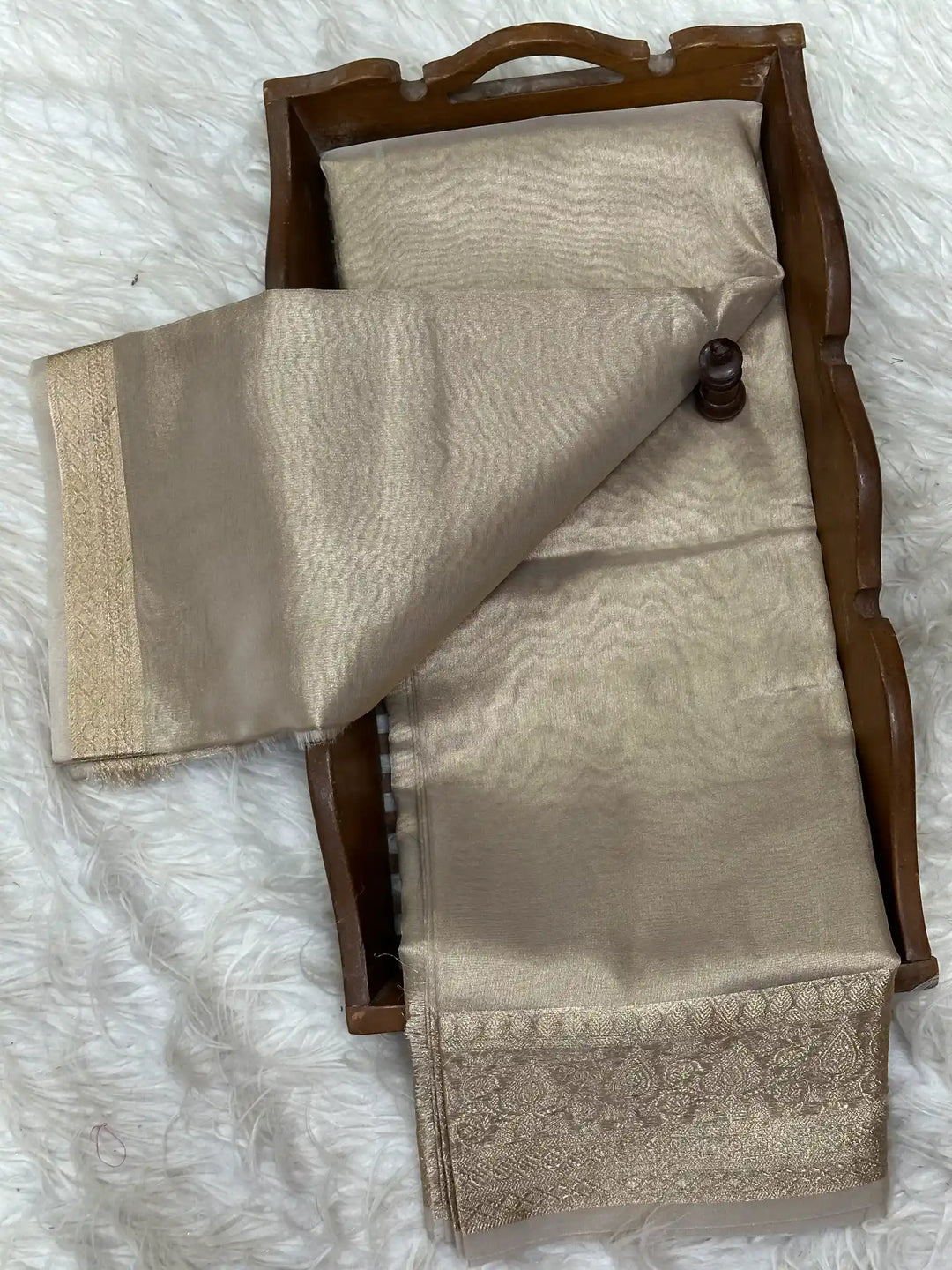 Zari Border Weave Traditional Banarasi Saree