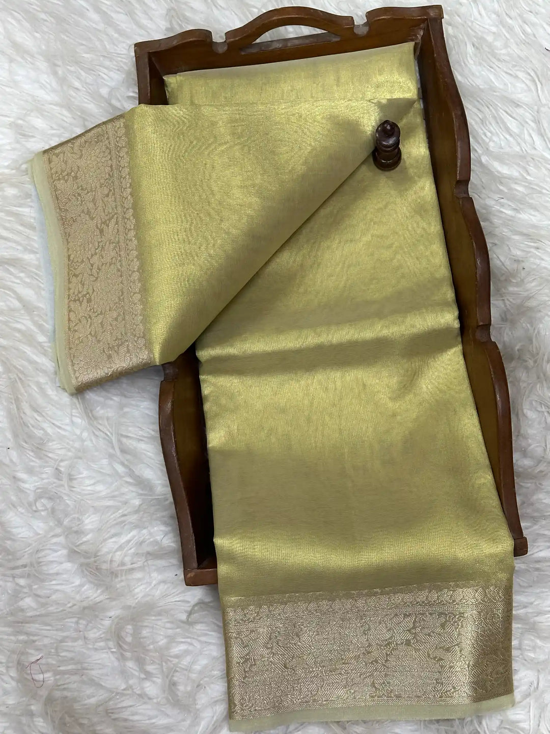 Zari Border Weave Traditional Banarasi Saree