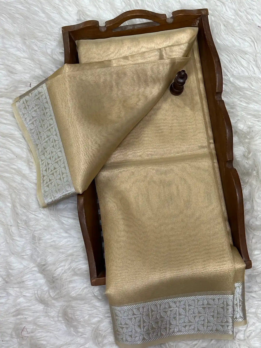 Zari Border Weave Traditional Banarasi Saree