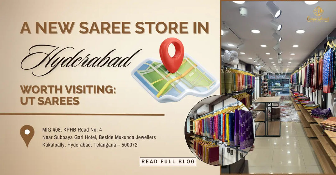 Best saree store in hyderabad for shopping.