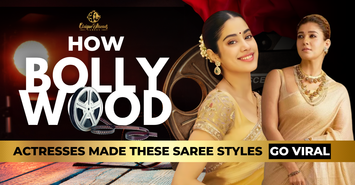 Bollywood saree trends inspired by actresses showcasing modern and traditional saree styles