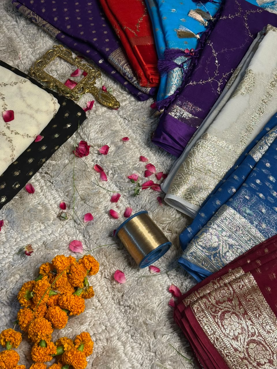 Pure Georgette Saree