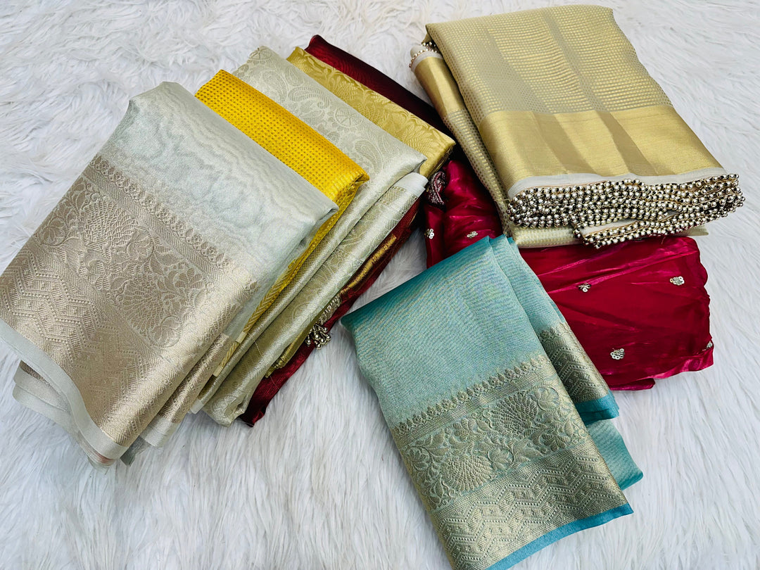 TISSUE SILK SAREE