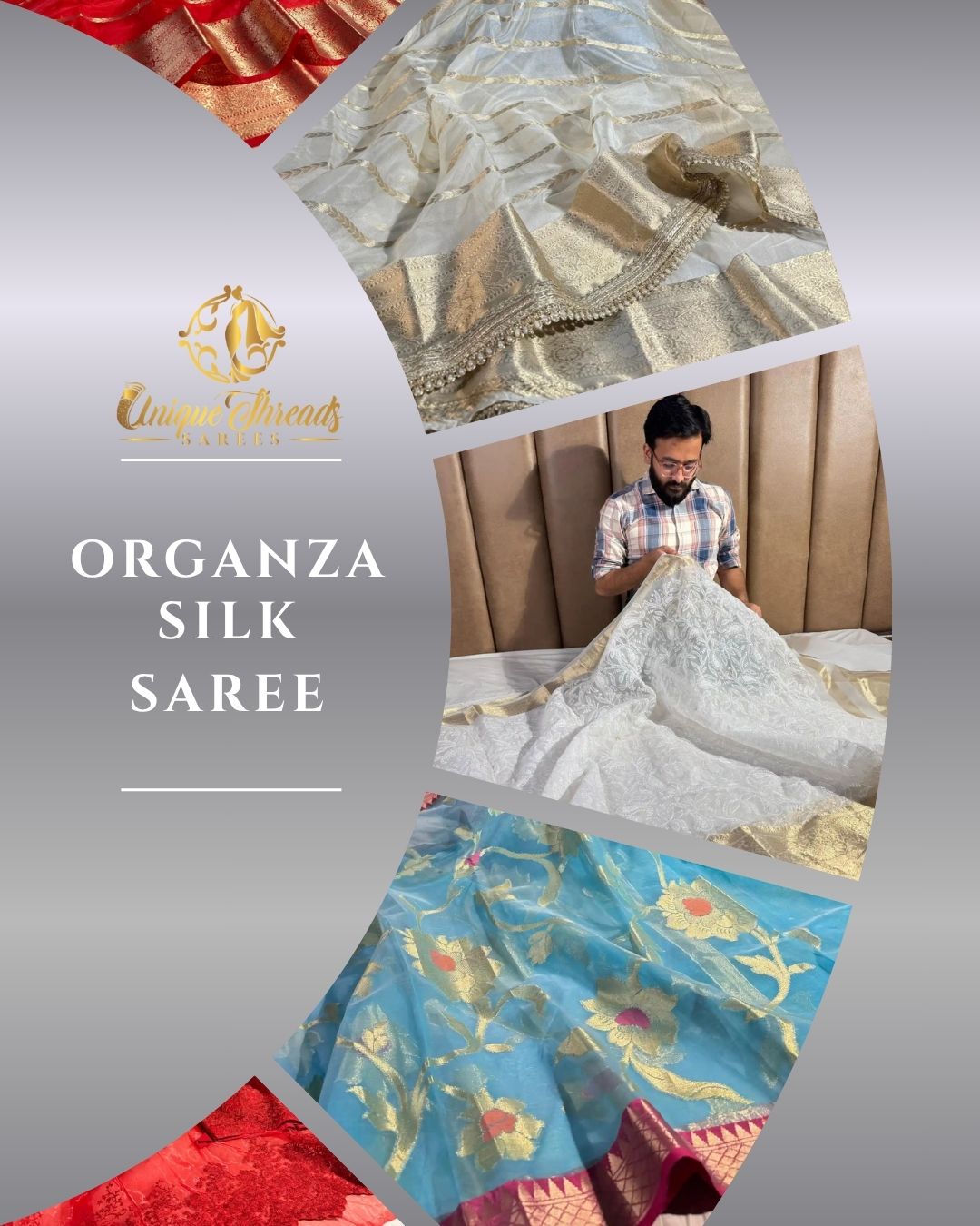 ORGANZA SAREE