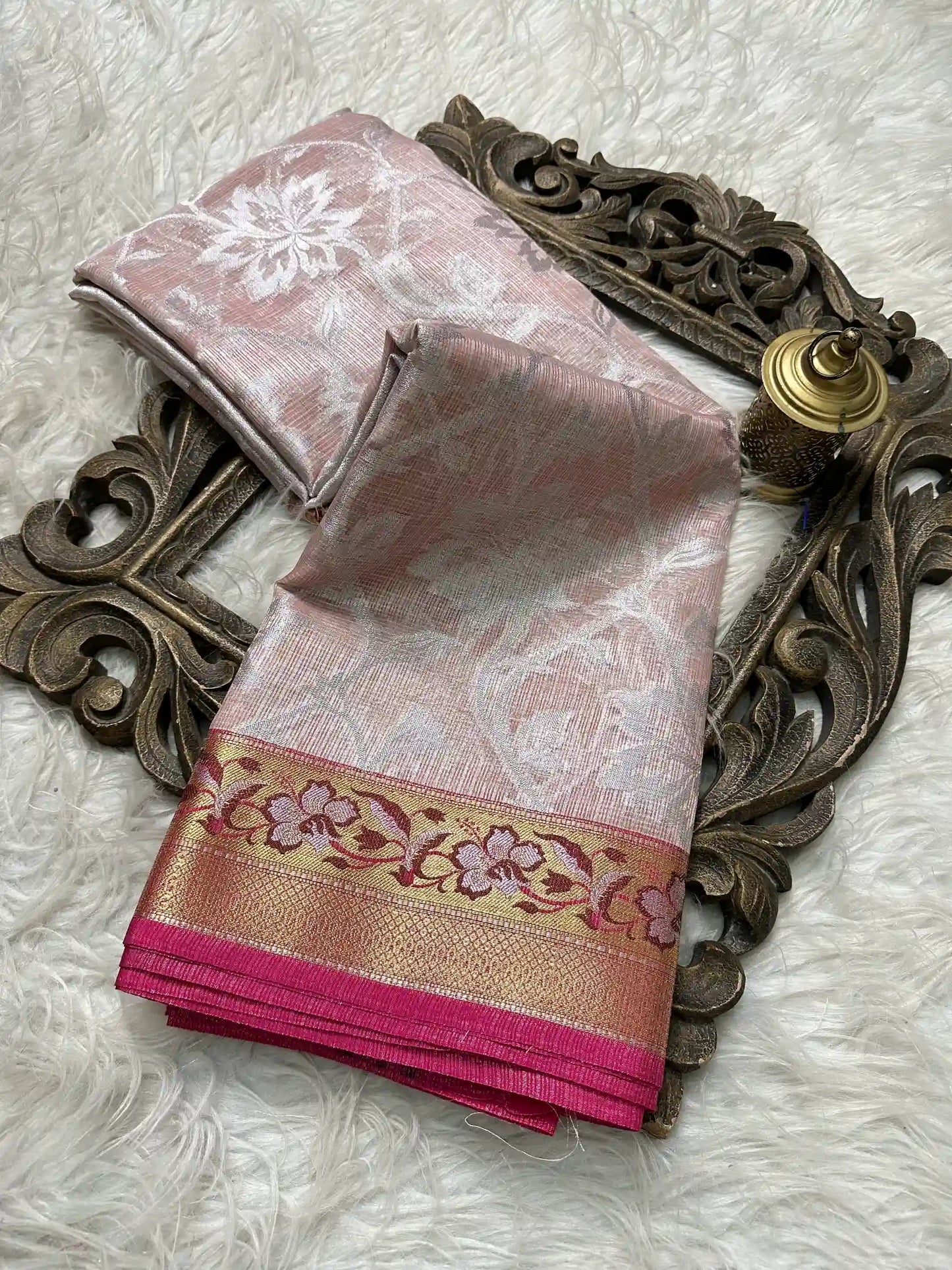 Pretty Soft Silk Exclusive Banarasi Saree