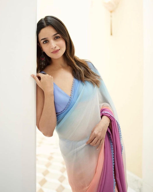 Alia Bhatt In Saree