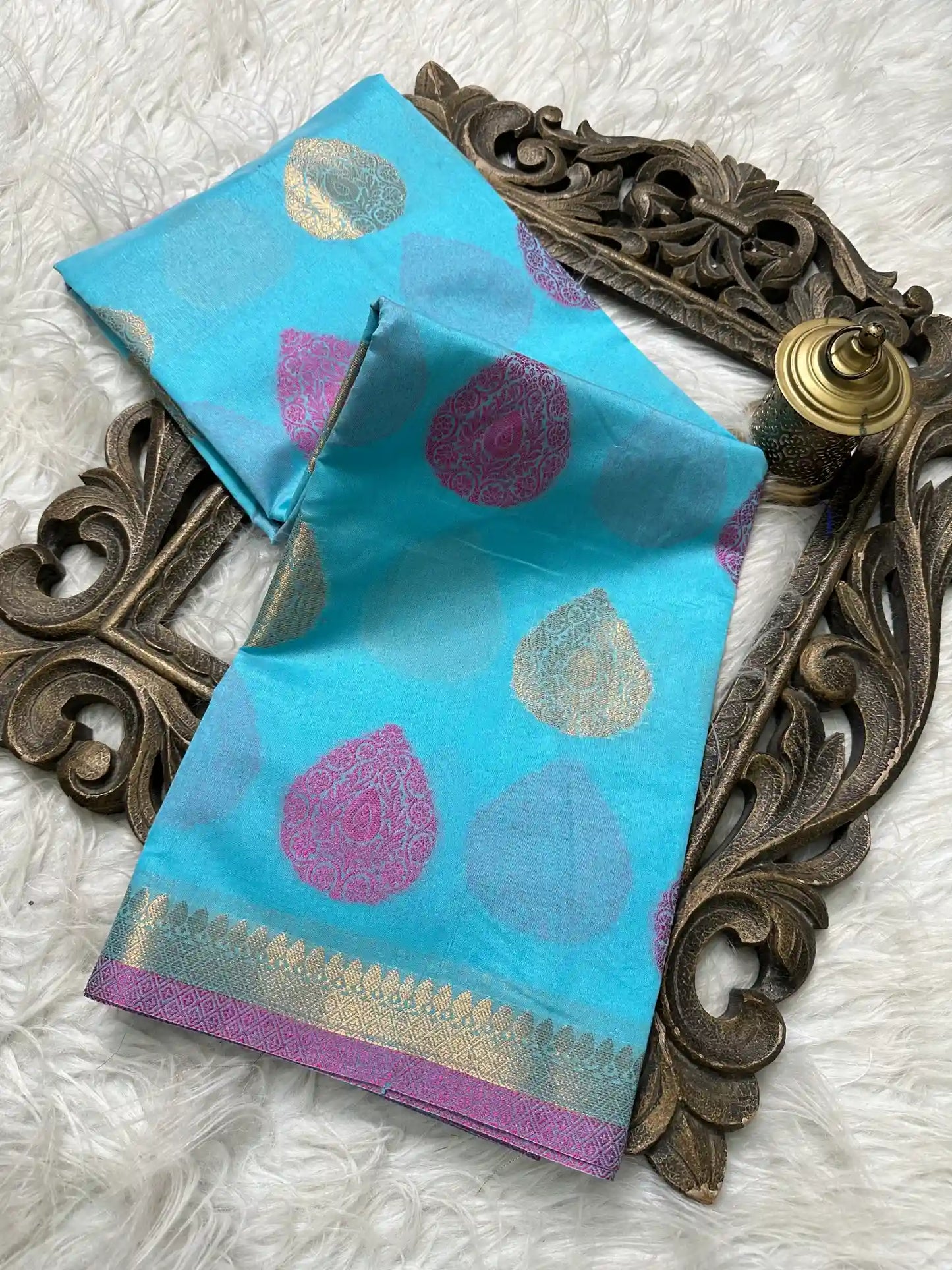 Pretty Soft Silk Exclusive Banarasi Saree