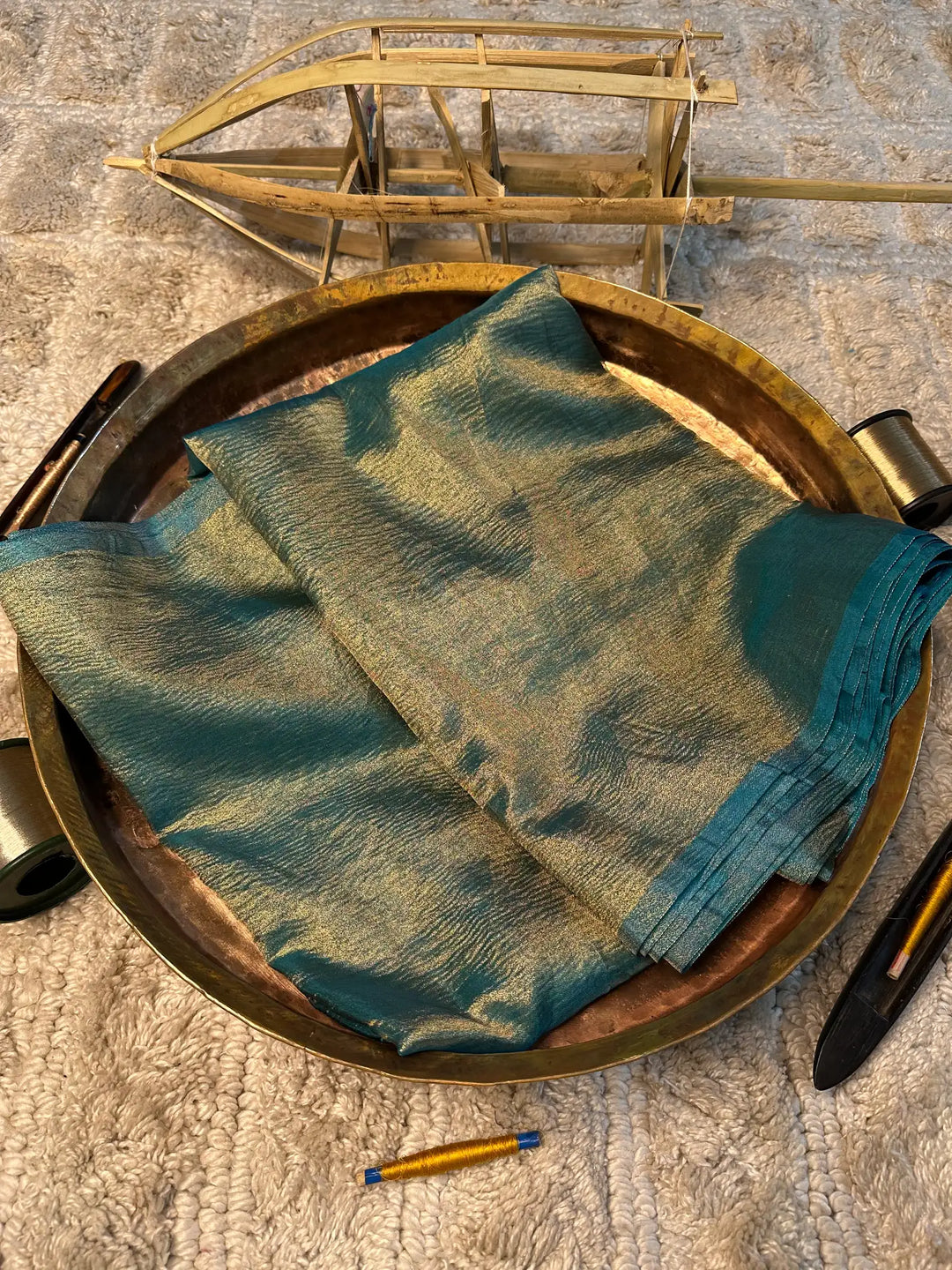 Eccentric zari weave Softsilk Banarasi saree