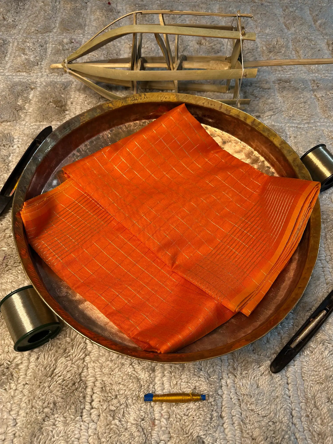 Eccentric zari weave Softsilk Banarasi saree