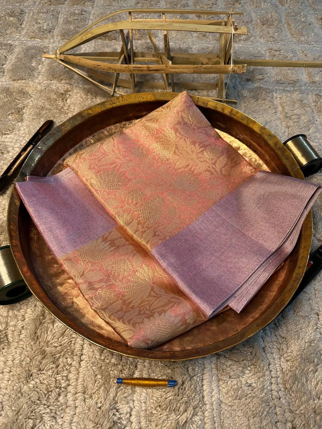 Eccentric zari weave Softsilk Banarasi saree