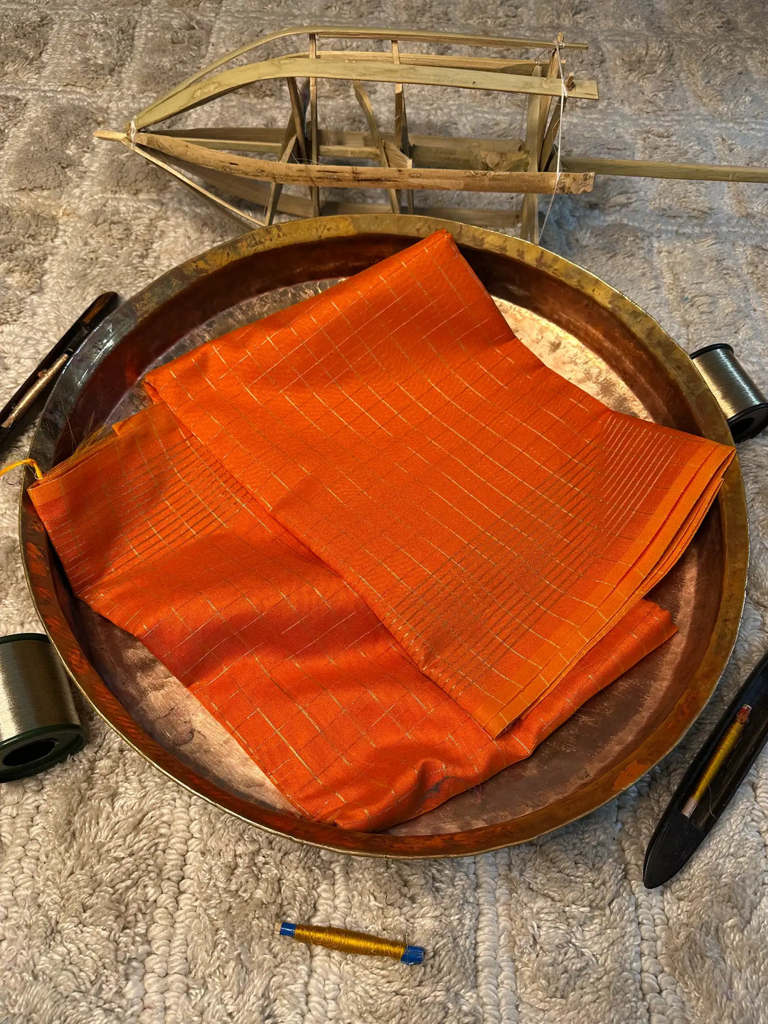 Eccentric zari weave Softsilk Banarasi saree