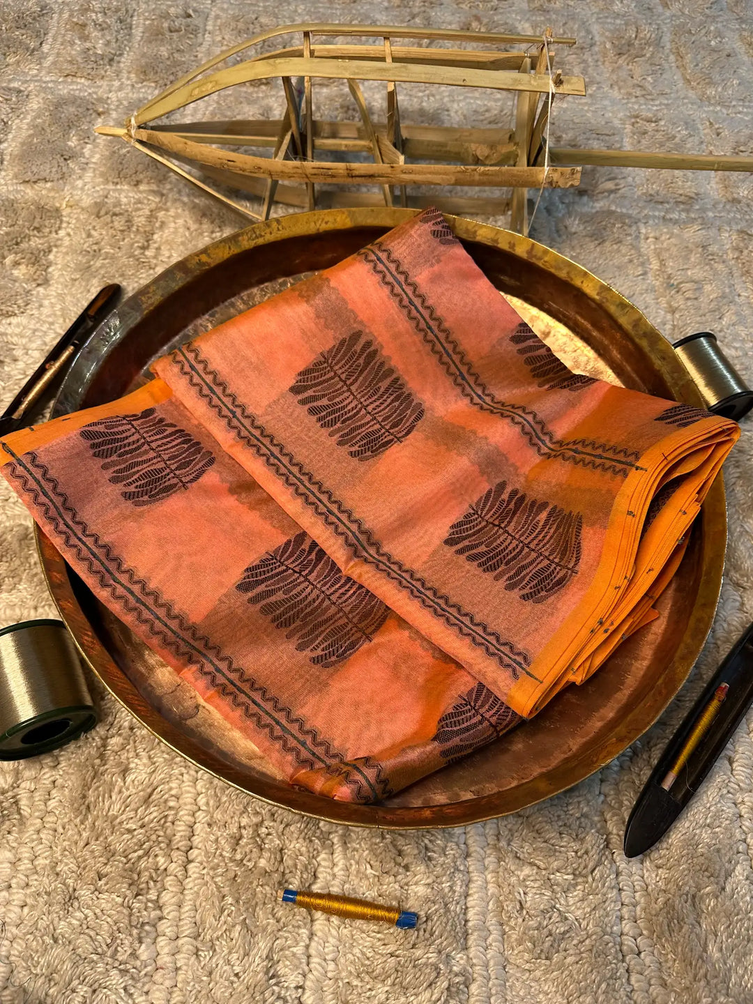 Eccentric zari weave Softsilk Banarasi saree