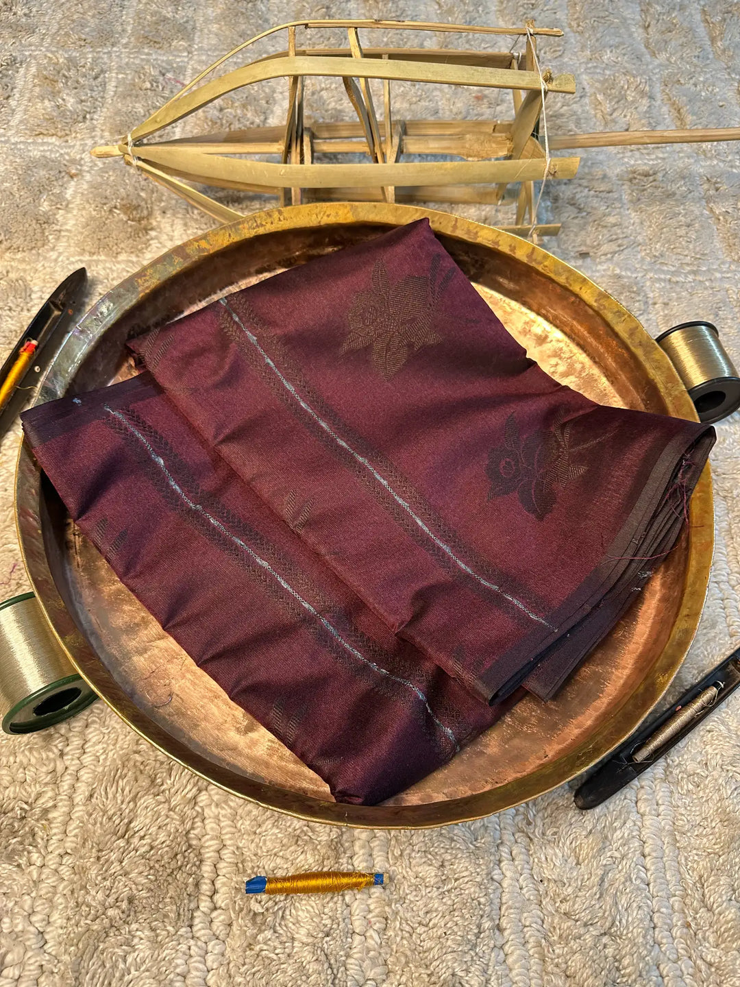 Eccentric zari weave Softsilk Banarasi saree