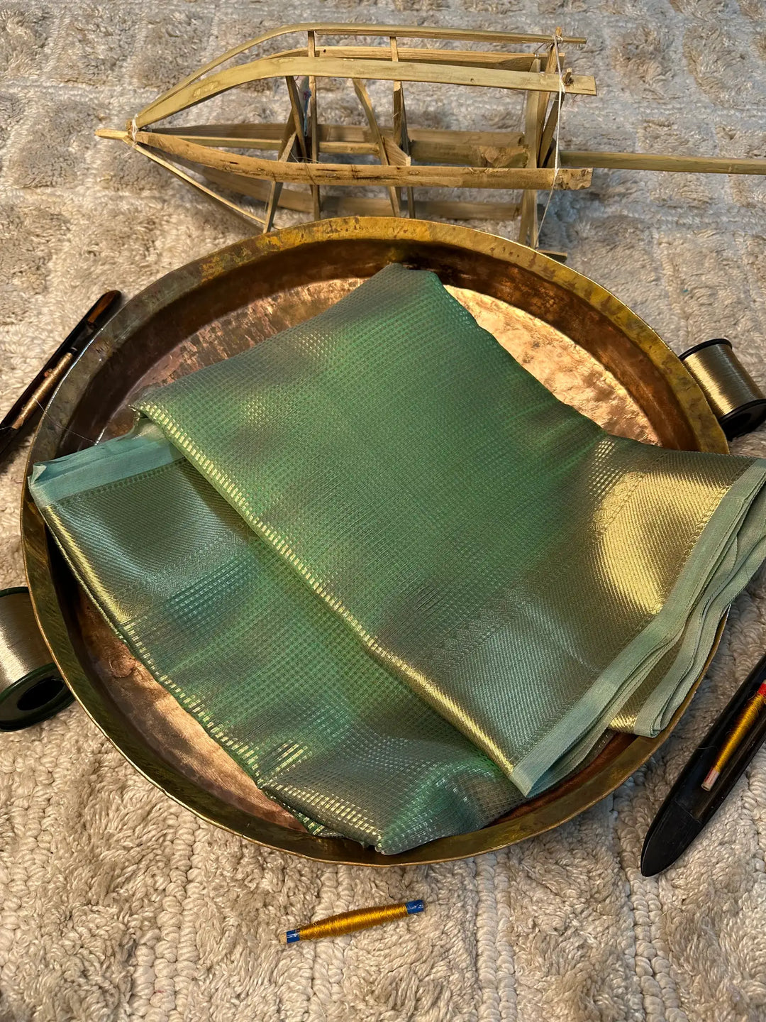 Eccentric zari weave Softsilk Banarasi saree
