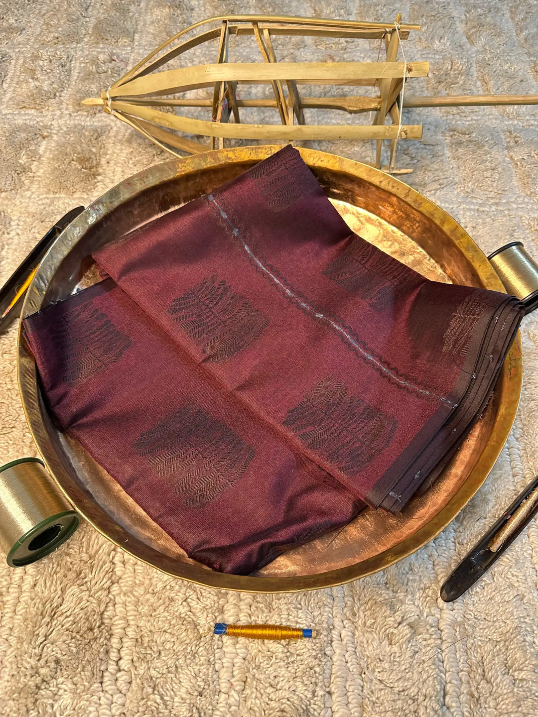 Eccentric zari weave Softsilk Banarasi saree