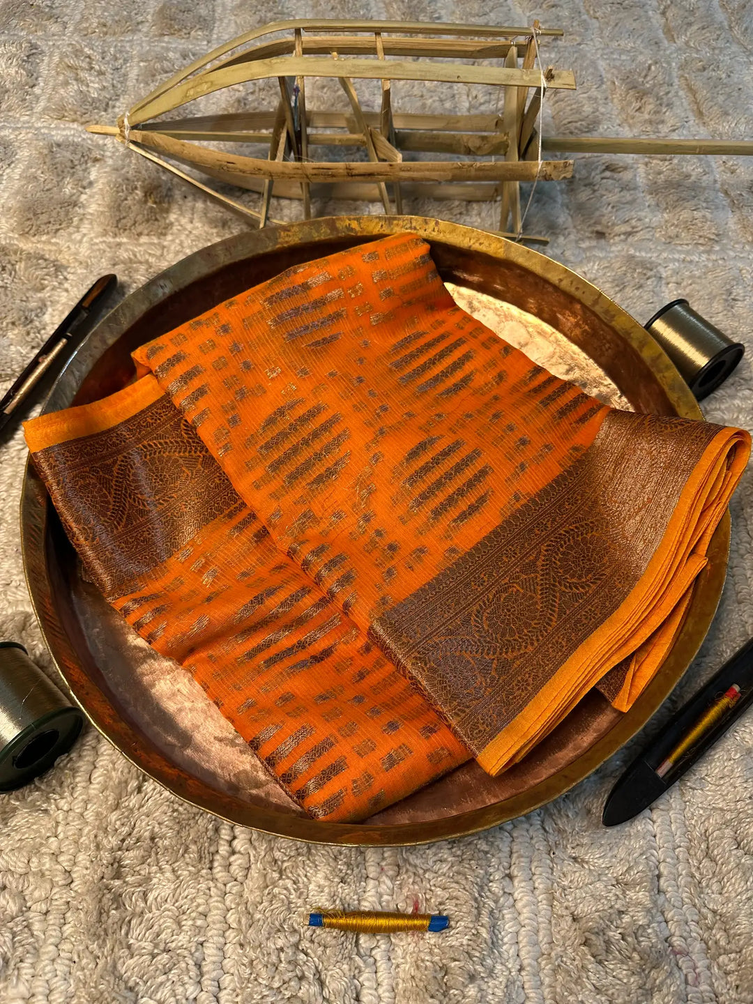Eccentric zari weave Softsilk Banarasi saree