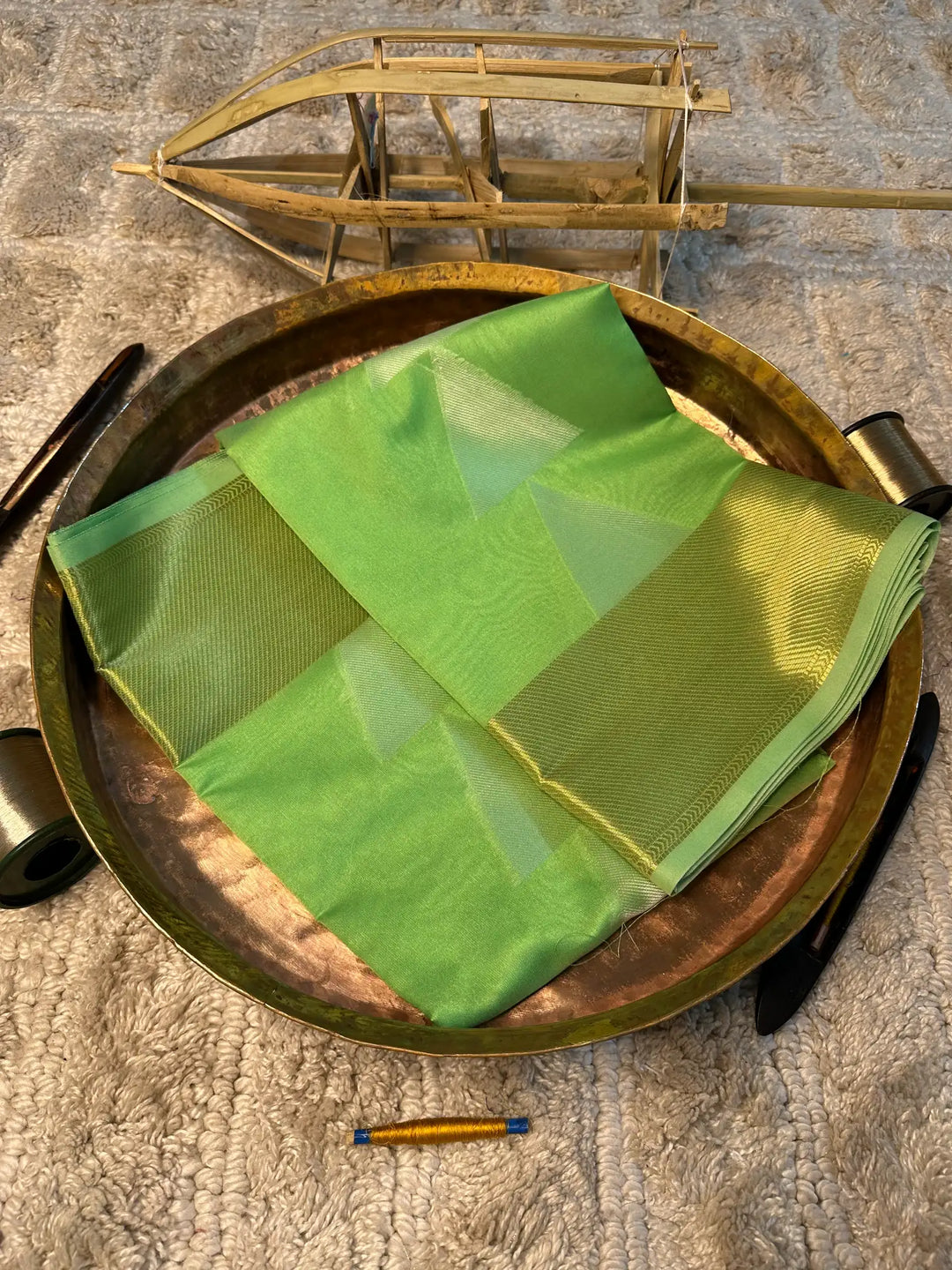 Eccentric zari weave Softsilk Banarasi saree