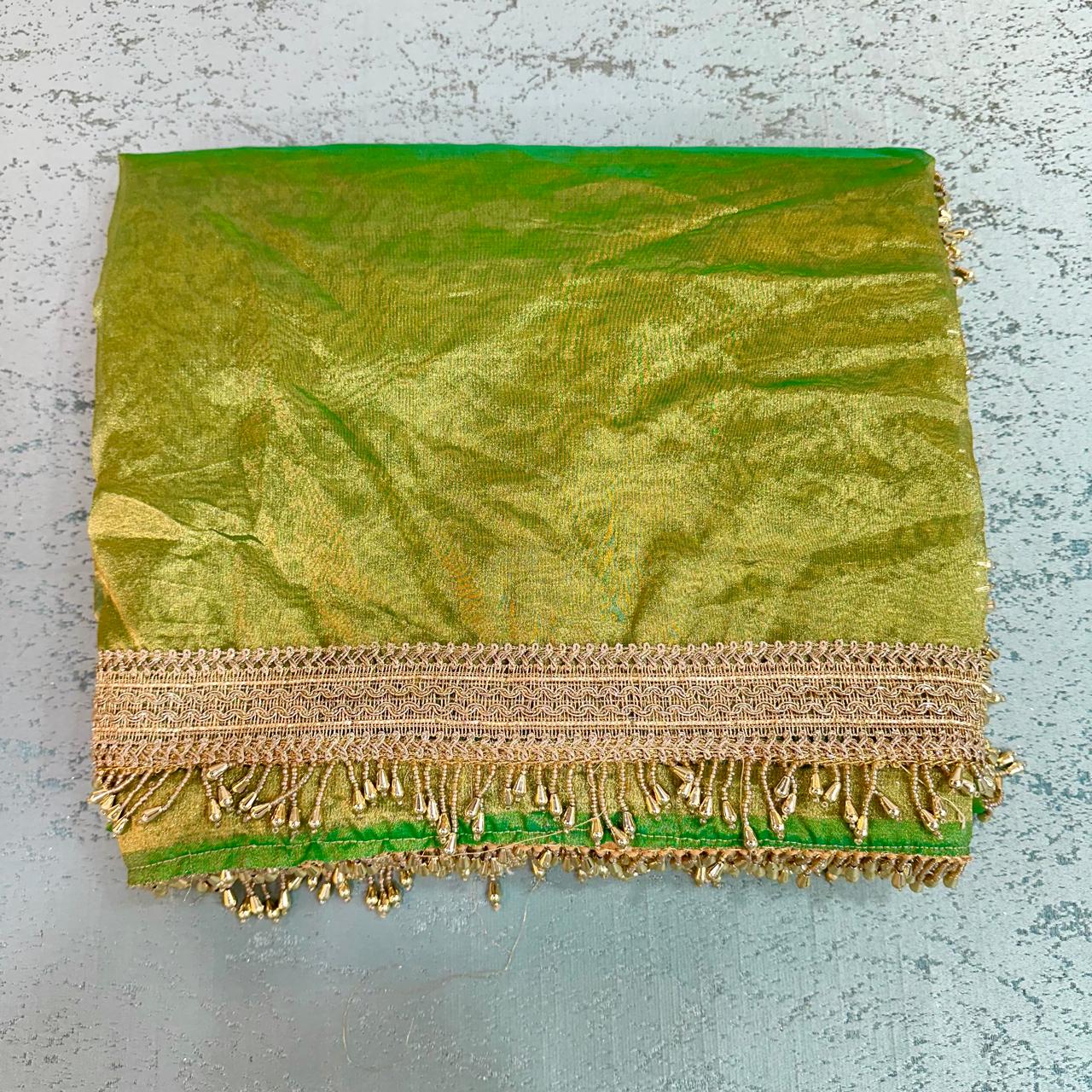 Heeramandi inspired GLASS TISSUE SILK SAREE