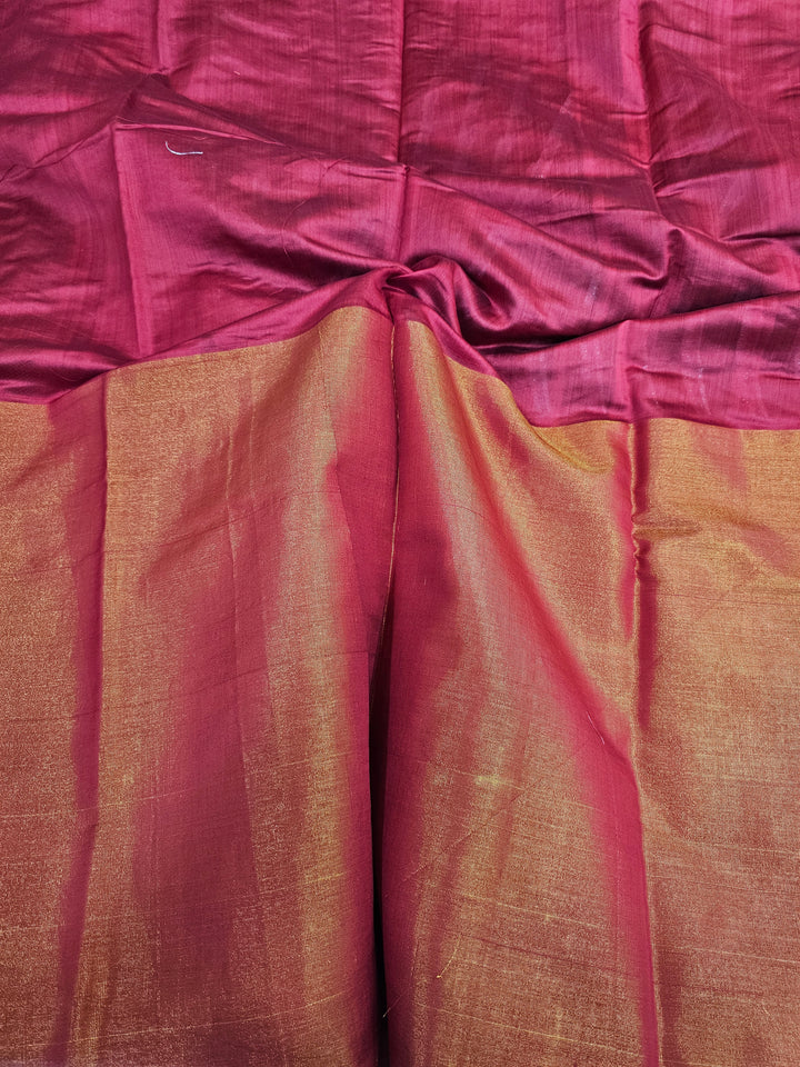 Half Price Sale Pure Chiniya Silk Saree with rich pallu