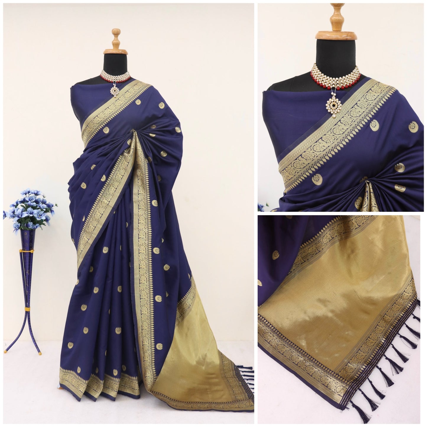 Sonakshi Sinha Inspired 18th Century Chaand Buta Banarasi Silk Saree