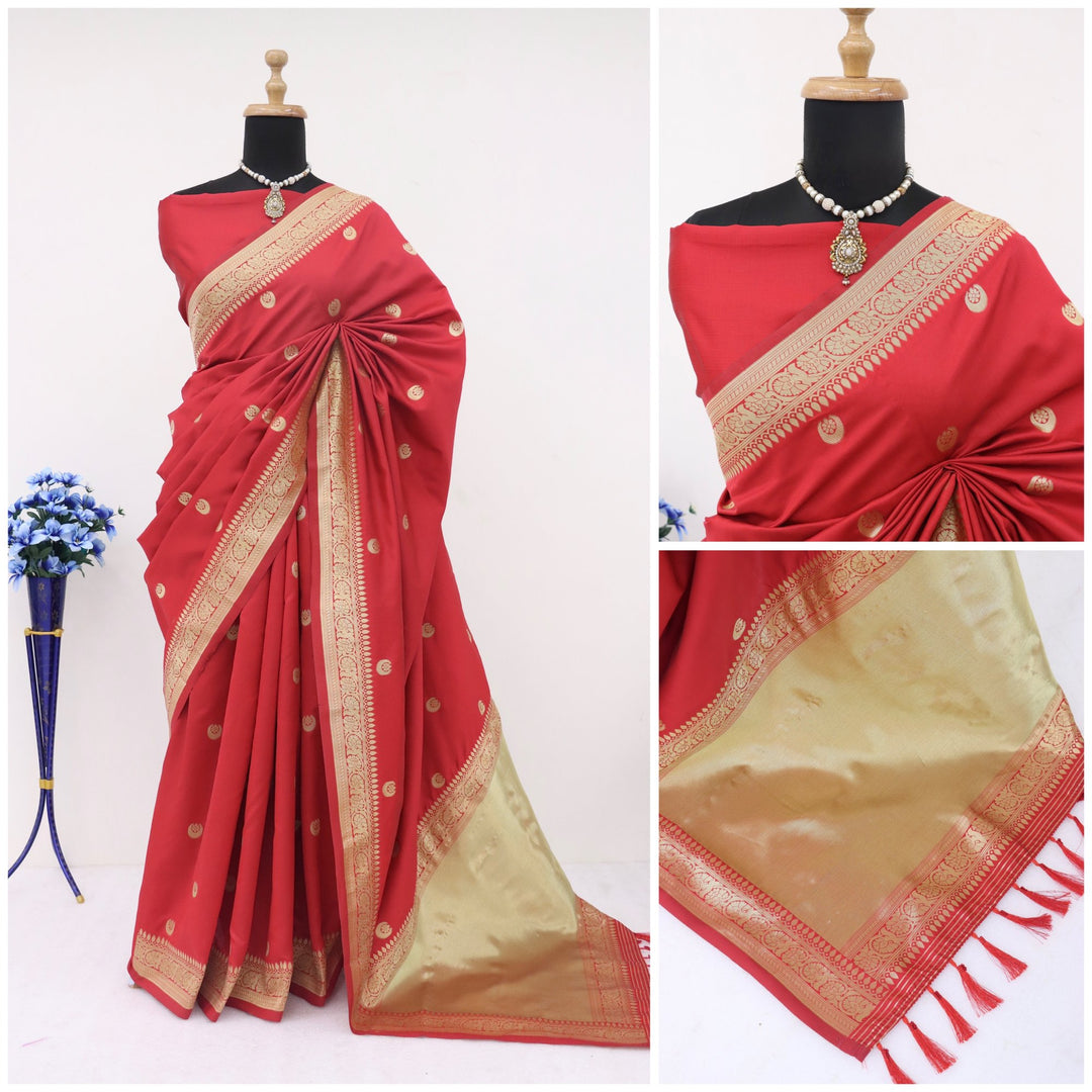 Sonakshi Sinha Inspired 18th Century Chaand Buta Banarasi Silk Saree