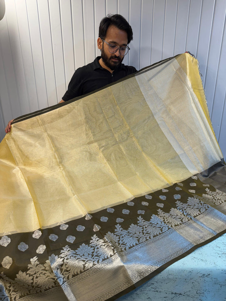 Premium Tissue Silk Banarasi Saree