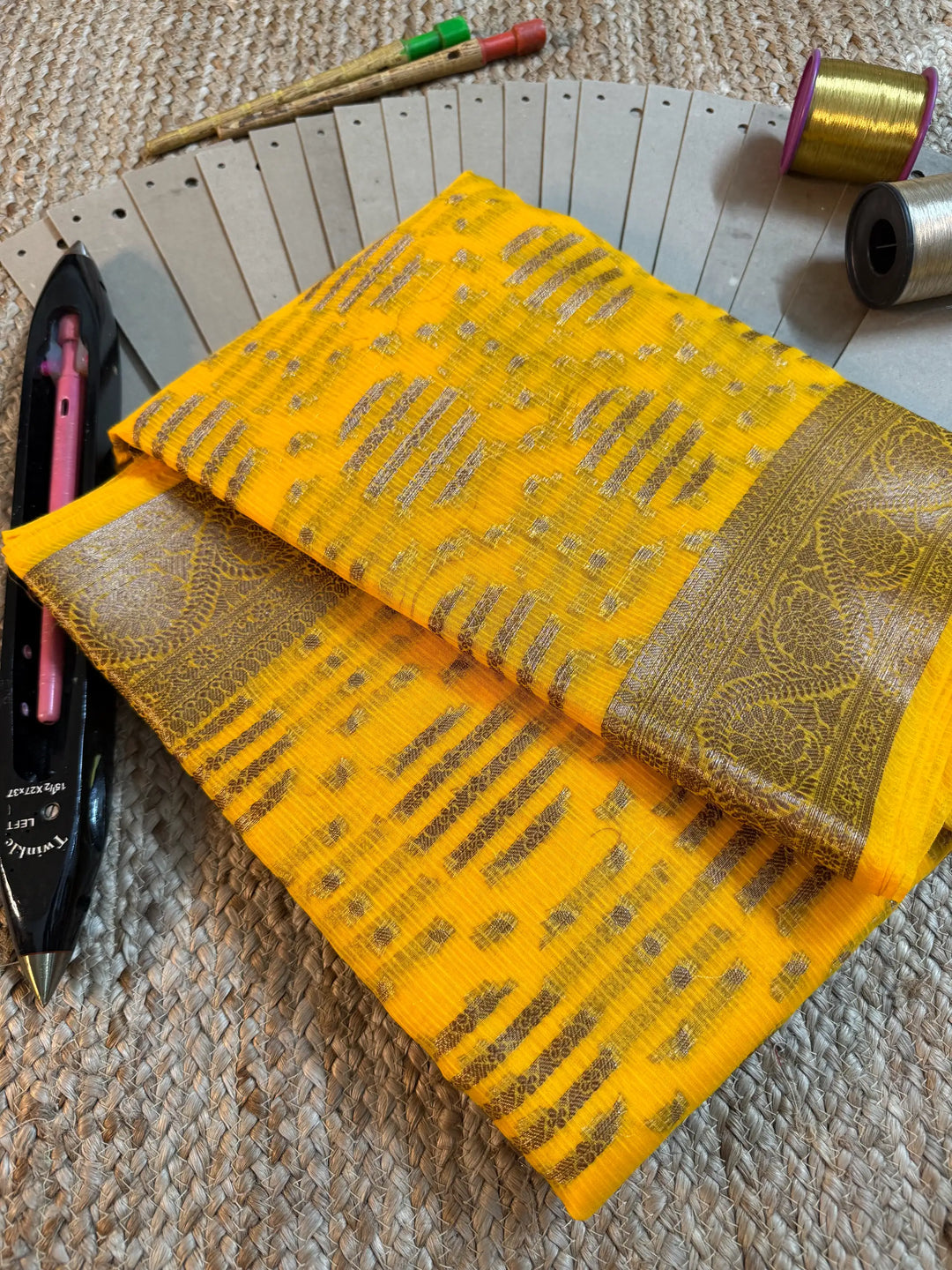 Eccentric Zari Weave Softsilk Banarasi Saree