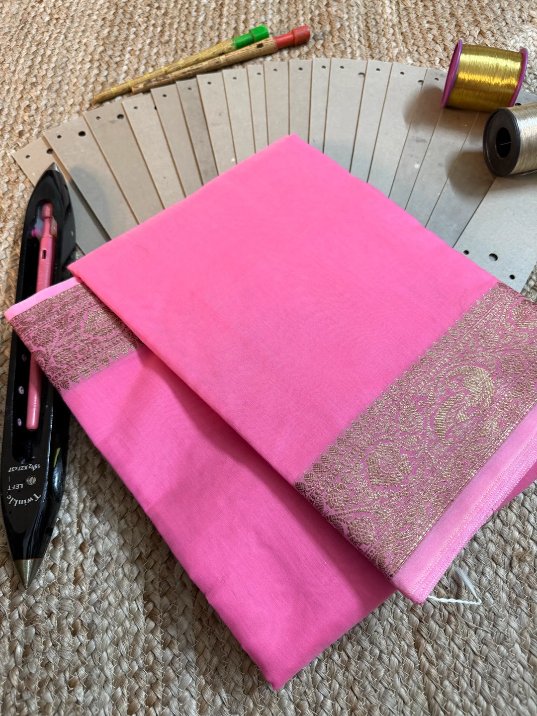 Eccentric Zari Weave Softsilk Banarasi Saree