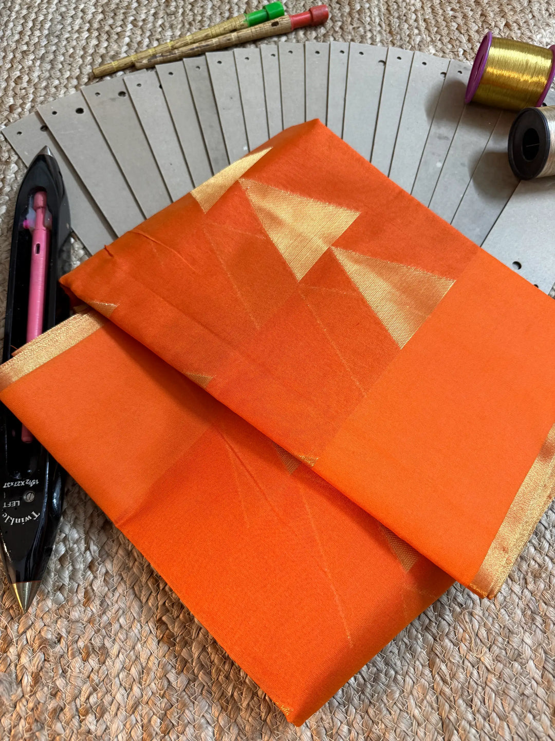 Eccentric Zari Weave Softsilk Banarasi Saree