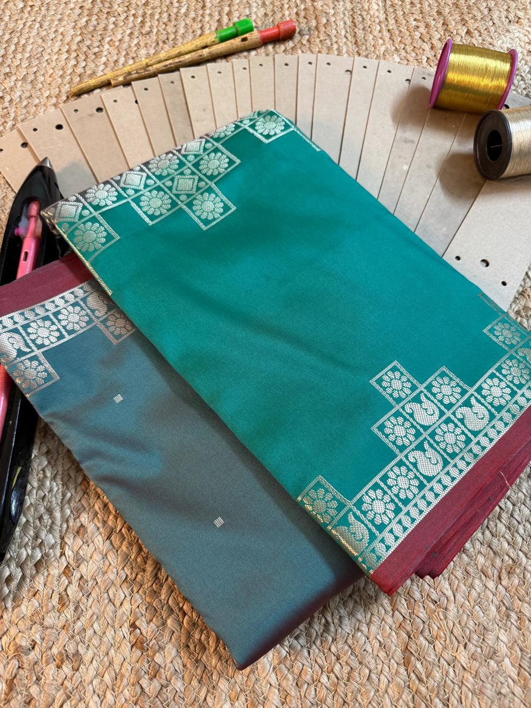 Eccentric Zari Weave Softsilk Banarasi Saree