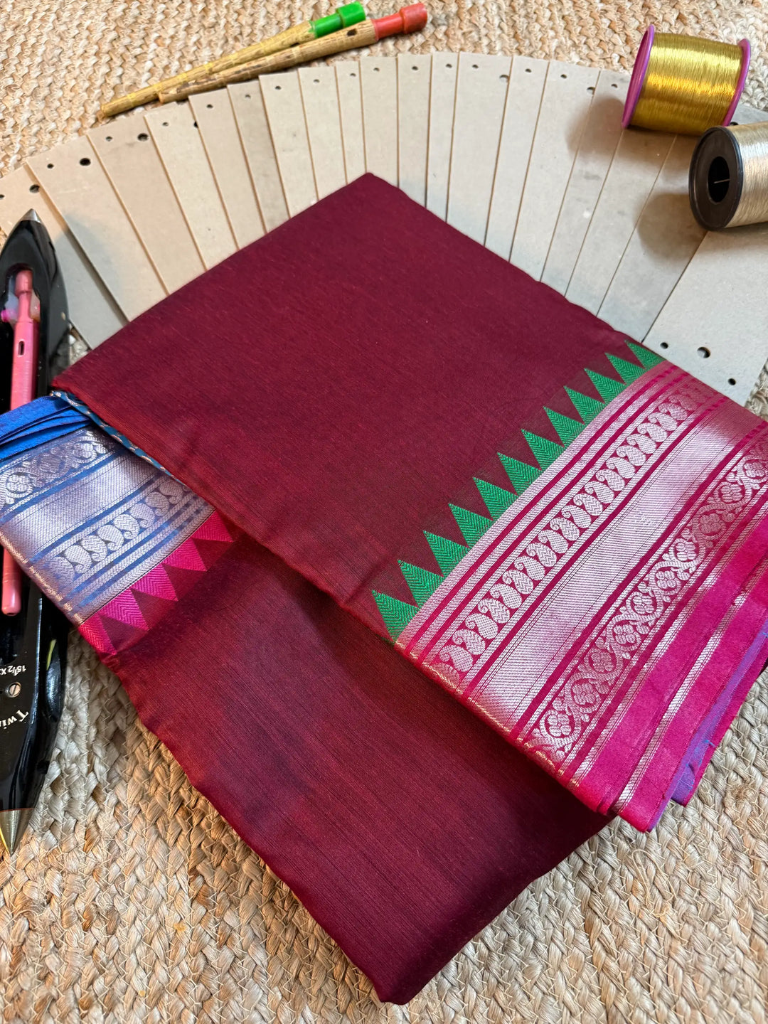 Eccentric Zari Weave Softsilk Banarasi Saree
