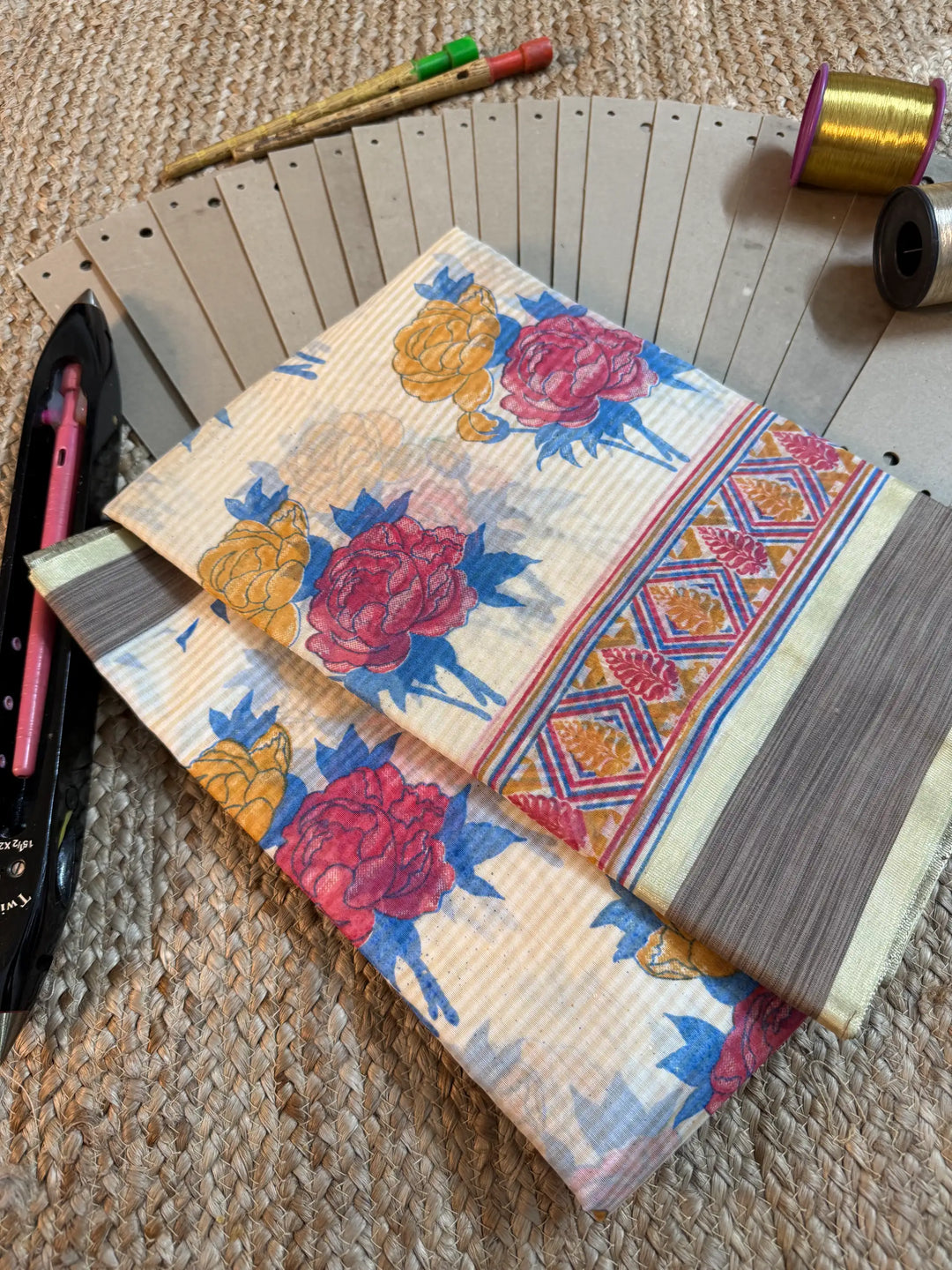 Eccentric Zari Weave Softsilk Banarasi Saree